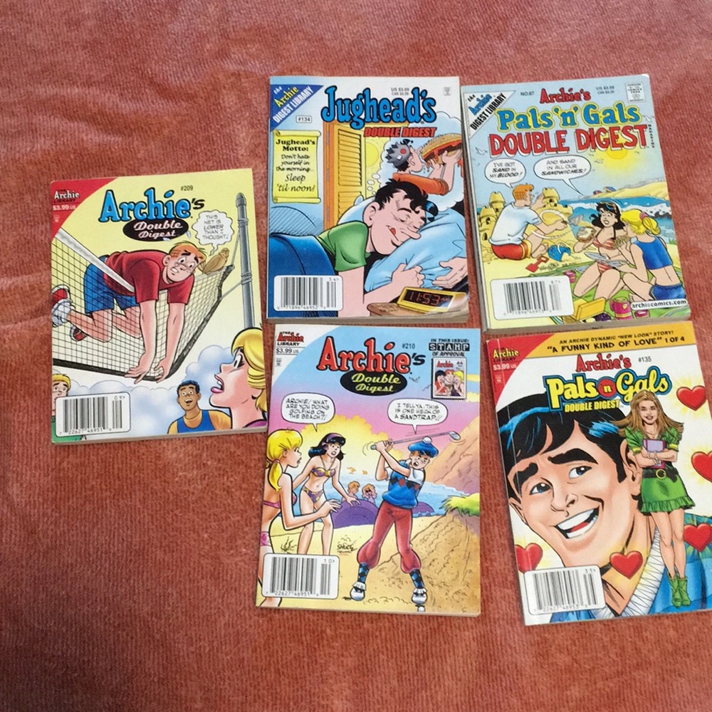 5 Archie comics books river dale